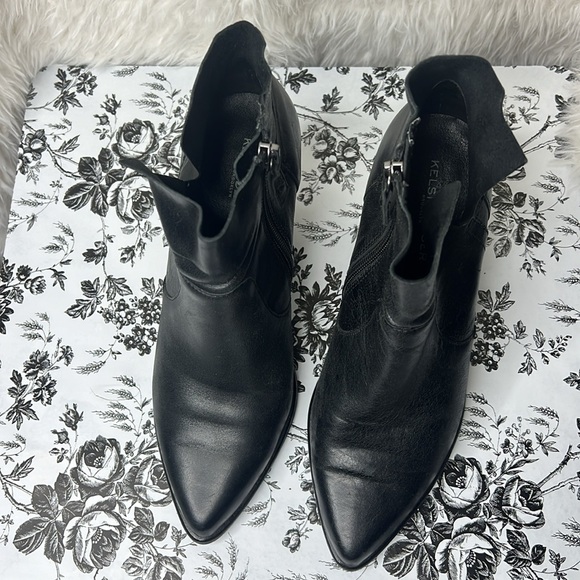 Kelsi Dagger Brooklyn Leather Ankle Booties - Picture 3 of 6